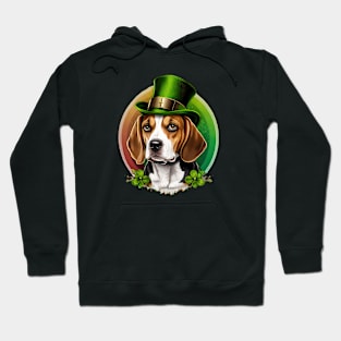 Beagle St Patrick's Day Hoodie